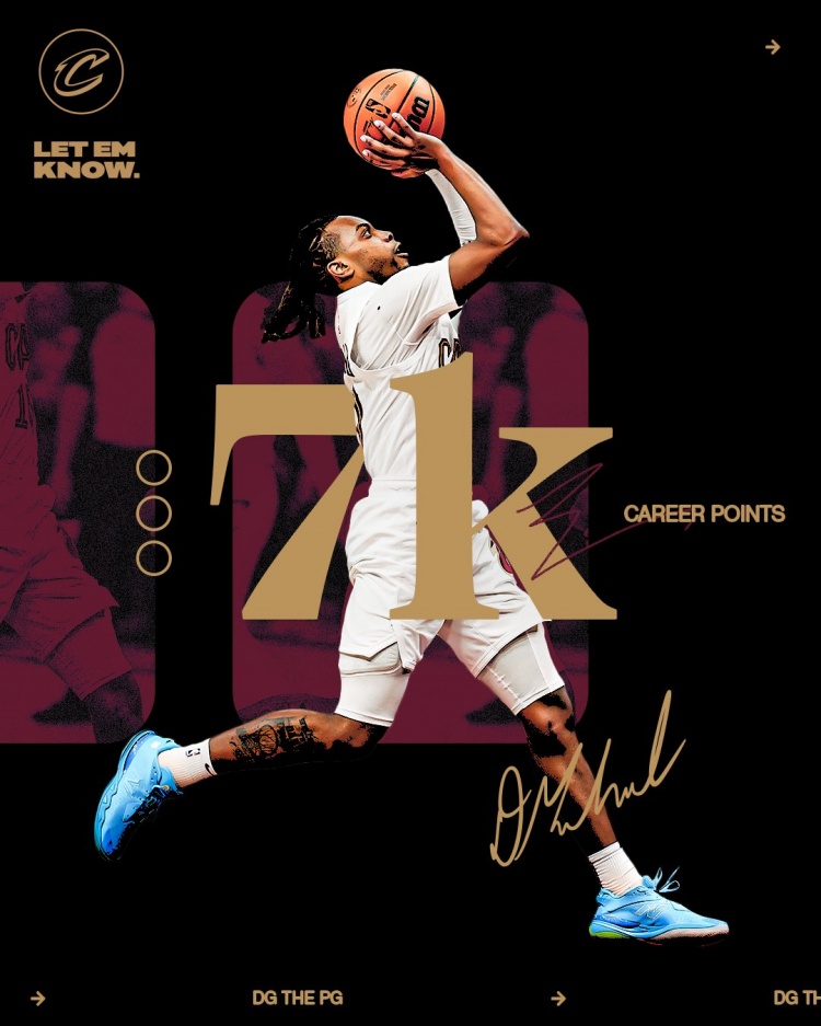 未來(lái)可期！加蘭騎士生涯得分達到7000分 隊史第11位！
