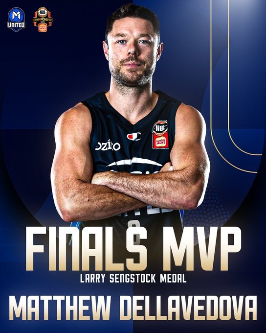 敗方MVP！NBL總決賽落下大幕 前騎士后衛德拉維多瓦斬獲總決賽MVP