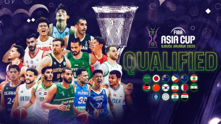 8月在沙特舉辦！FIBA官網(wǎng)：男籃亞洲杯抽簽儀式將在下月8號舉行